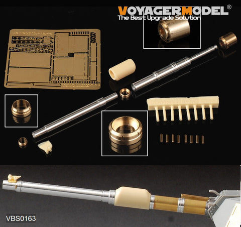 Voyager Model VBS0163 1/35 Modern US M256 120mm M1 Abrams Gun Barrel & Smoke Dischargers (for Dragon 3535/3536)