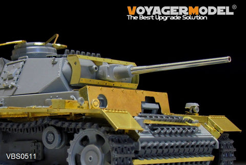 Voyager Model VBS0511 1/35 WWII German 5cm L/60 Metal Barrel Set (for Panzer III / Universal)