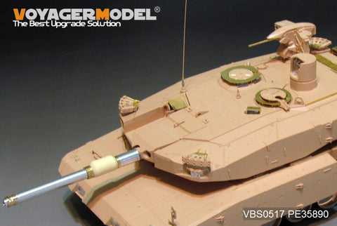 Voyager Model VBS0517 1/35 Modern German 120mm L/44 Metal Gun Barrel Set (for Leopard 2A4 Revolution 1 / Universal)