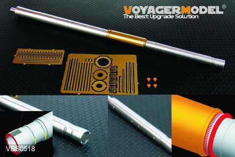 Voyager Model VBS0518 1/35 Modern Russian 125mm Metal Gun Barrel Set (for 2A46M/2A46M-5) (T-90A/T-90MS) (Universal)