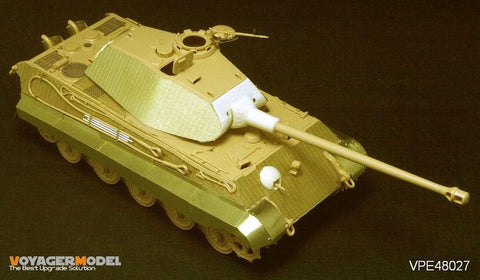 Voyager Model VPE48027 1/48 King Tiger (Porsche Turret) (for Tamiya 32539)