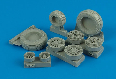 Wheelliant 132006 1/32 F-16I Sufa weighted wheels (For ACADEMY)