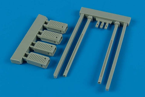 Wheelliant 132011 1/32 Navy Wheel Chock NWC-4/5 - late production