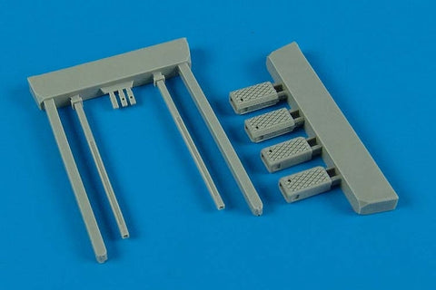 Wheelliant 148004 1/48 Navy Wheel Chock NWC-4/5 - late production