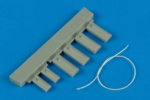 Wheelliant 148007 1/48 U.S.A.F. wheel chock with nylon thread
