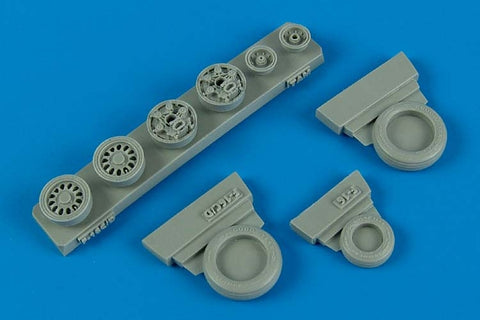 Wheelliant 148009 1/48 F-16C/CJ (block 50/52) weighted wheels (For TAMIYA/KINETIC)