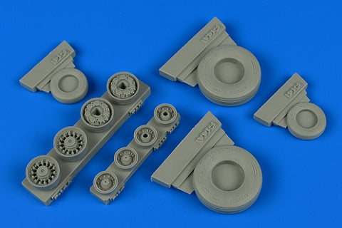 Wheelliant 148014 1/48 F-14A Tomcat weighted wheels (For TAMIYA)