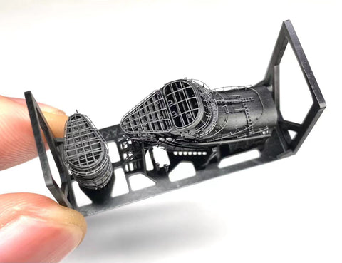 Bunker Studio IJN70122 1/700 Takao Smokestacks & Steam Pipes