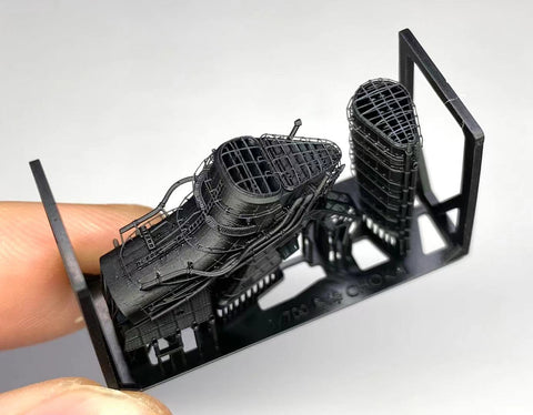 Bunker Studio IJN70125 1/700 Chokai Smokestacks & Steam Pipes