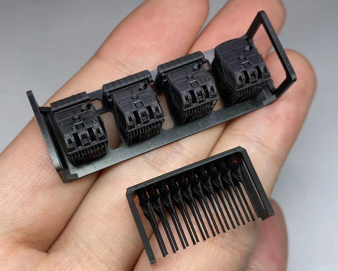 Bunker Studio IJN70127 1/700 Maya 20.3cm Gun Turrets