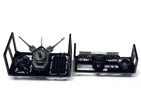 Bunker Studio IJN70142 1/700 MUSASHI Tower Bridge & 15M Rangefinder & Equipments 1942