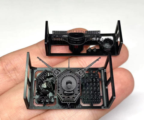 Bunker Studio IJN70144 1/700 MUSASHI Tower Bridge & 15M Rangefinder & Equipments 1944