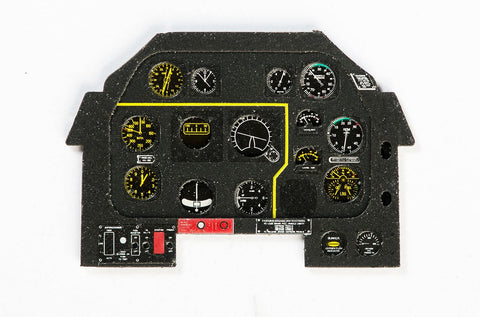 Yahu Models YMA3208 1/32 P-51D Mustang IV Late-Type Instrument Panel (for Tamiya)