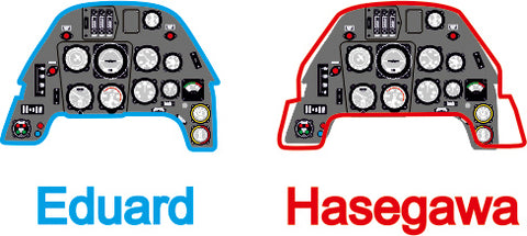 Yahu Models YMA4821 1/48 Messerschmitt Me-109G-6 Instrument Panel (for Eduard)