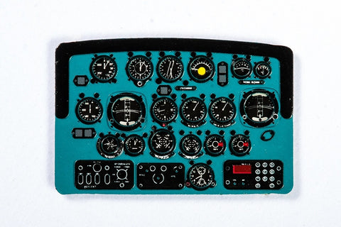 Yahu Models YMA4835 1/48 Mil Mi-2 Instrument Panel (for Aeroplast)