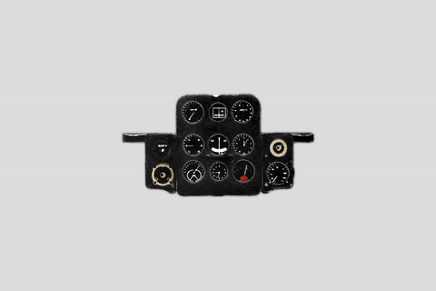Yahu Models YMA4836 1/48 I-153 Instrument Panel (for ICM / AMG)