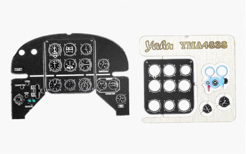 Yahu Models YMA4838 1/48 Yak-3 Early Version Instrument Panel (for Eduard / Zvezda)