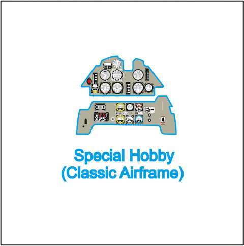 Yahu Models YMA4848 1/48 Messerschmitt Me 109 C-D Instrument Panel (for Special Hobby / Classic Airframes)