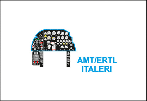 Yahu Models YMA4864 1/48 A-20C Boston/Havoc II Instrument Panel (for Italeri)