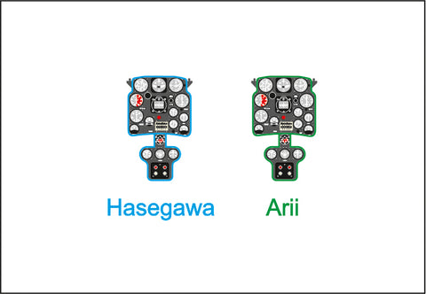 Yahu Models YMA4868 1/48 Ki-44 Type 2 Fighter "Shoki" Instrument Panel (for Hasegawa)