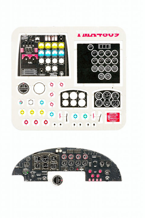 Yahu Models YMA4869 1/48 Avro Lancaster Instrument Panel (for Tamiya)
