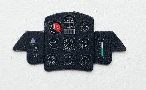 Yahu Models YMA4909 1/48 Type 90 Carrier-Based Fighter A2N2/A2N3 Instrument Panel (for A.B. & K Hobby Kits)