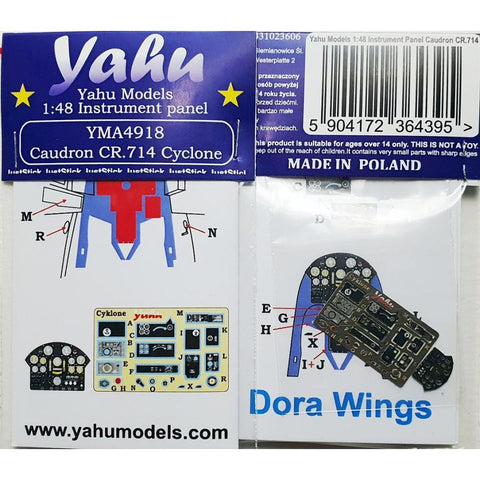 Yahu Models YMA4918 1/48 Caudron 714 (for Dora Wings)