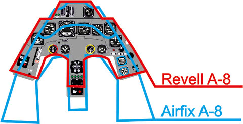 Yahu Models YMA7234 1/72 Focke-Wulf Fw 190 A Instrument Panel (for Revell / Hasegawa / Airfix)