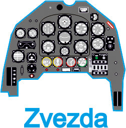 Yahu Models YMA7265 1/72 Ju 87 Stuka B-2 Instrument Panel (for Zvezda)