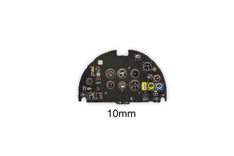 Yahu Models YMA7278 1/72 Spitfire XIV Instrument Panel (for Sword)
