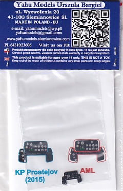 Yahu Models YMA7283 1/72 Lavochkin La-5 Late Version Instrument Panel (for KP Models)