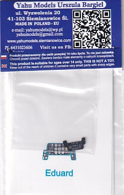 Yahu Models YMA7284 1/72 Lavochkin La-7 Instrument Panel (for Eduard)