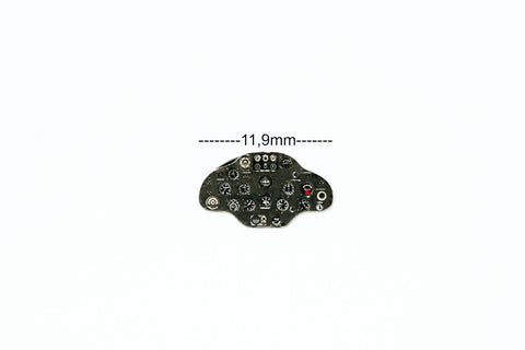 Yahu Models YMA7309 1/72 Polikarpov I-16 Late Version Instrument Panel (for ICM)