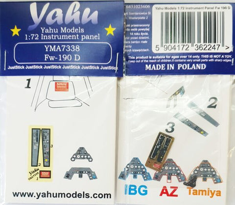 Yahu Models YMA7338 1/72 Fw-190D (for IBG)