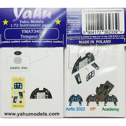 Yahu Models YMA7340 1/72 Tempest Mk.V (for Airfix)