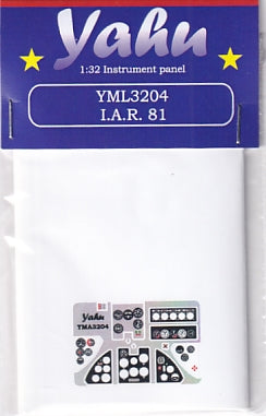 Yahu Models YML3204 1/32 IAR-81 Instrument Panel (for Azur)