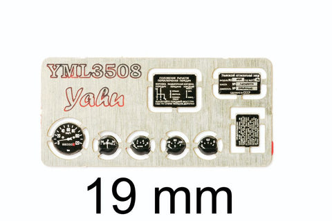 Yahu Models YML3508 1/35 UAZ-469 (SU) Instrument Panel (Trumpeter / Military Wheeled Vehicles)