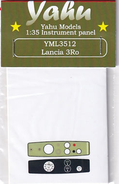 Yahu Models YML3512 1/35 Lancia 3Ro Instrument Panel (for IBG)