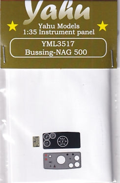 Yahu Models YML3517 1/35 Büssing-NAG 500 Instrument Panel (for IBG)