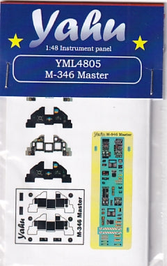 Yahu Models YML4805 1/48 M-346 Master Instrument Panel (for Kinetic)