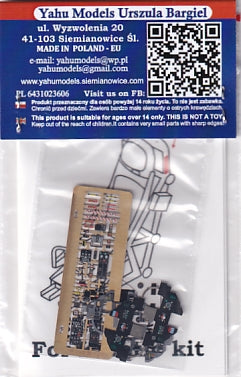 Yahu Models YML4805 1/48 M-346 Master Instrument Panel (for Kinetic)