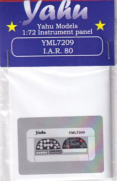 Yahu Models YML7209 1/72 IAR-80 Instrument Panel (for A-model / Park Model)
