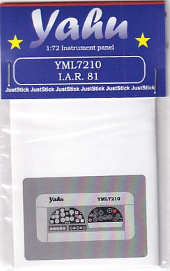 Yahu Models YML7210 1/72 IAR-81 Instrument Panel (for A-model / early model)