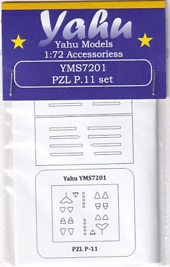 Yahu Models YMS7201 1/72 PZL P.11c Set