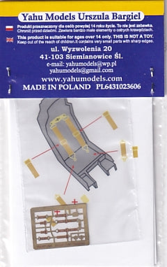 Yahu Models YMS7224 1/72 Saab J-29 Seatbelts