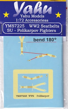 Yahu Models YMS7225 1/72 WWII Polikarpov Seatbelt