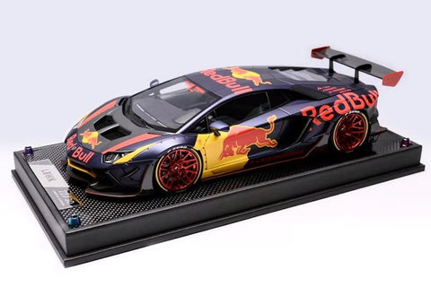SK Decals SK24204 1/24 LB-WORKS Lamborghini Aventador Ver.2 Red Bull (for Aoshima)