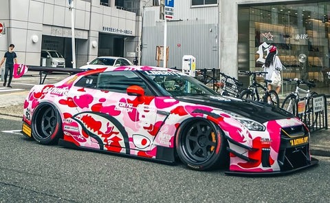 SK Decals SK24209 1/24 LB-WORKS Nissan R35 GT-R Type 2 VAPE (for Aoshima)