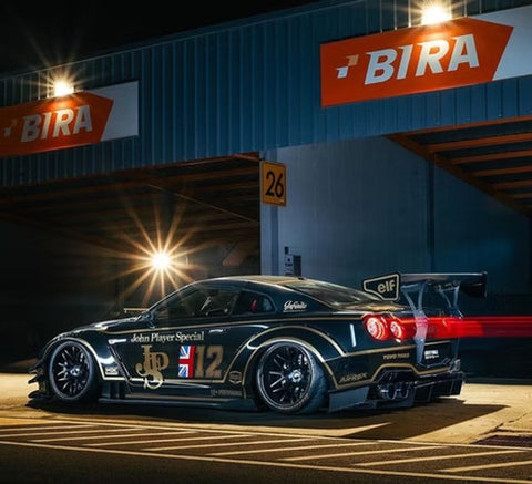 SK Decals SK24216 1/24 LB-WORKS Nissan R35 GT-R Type 2 JPS Style (Chrome & Carbon Version) (for Aoshima)