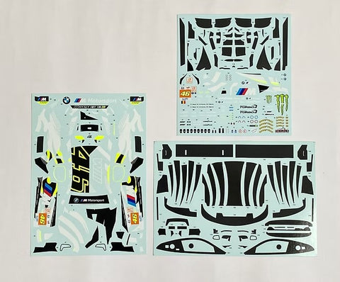 SK Decals SK24225 1/24 BMW M4 GT3 – 2024 FIA World Endurance Championship, 24 Hours of Le Mans – Team WRT #46 (for NuNu)